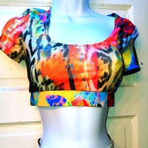 Sport top multi color